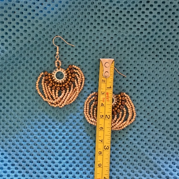 💼Hand Crafted Loopy Earrings💼 - Picture 5 of 5